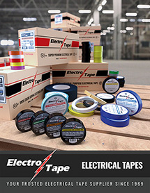 Vapor Barrier Poly Seam Tape - 145VT Series - Rubber Adhesive - Electro Tape